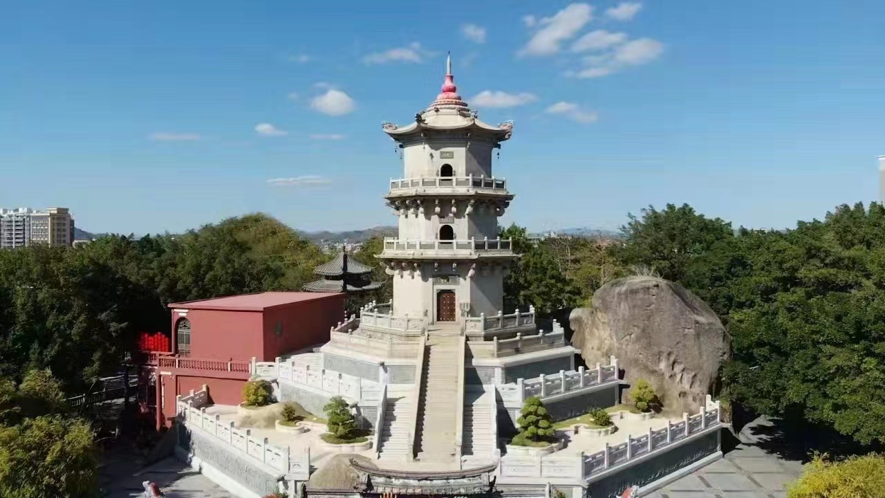 宝塔观海（福星塔）